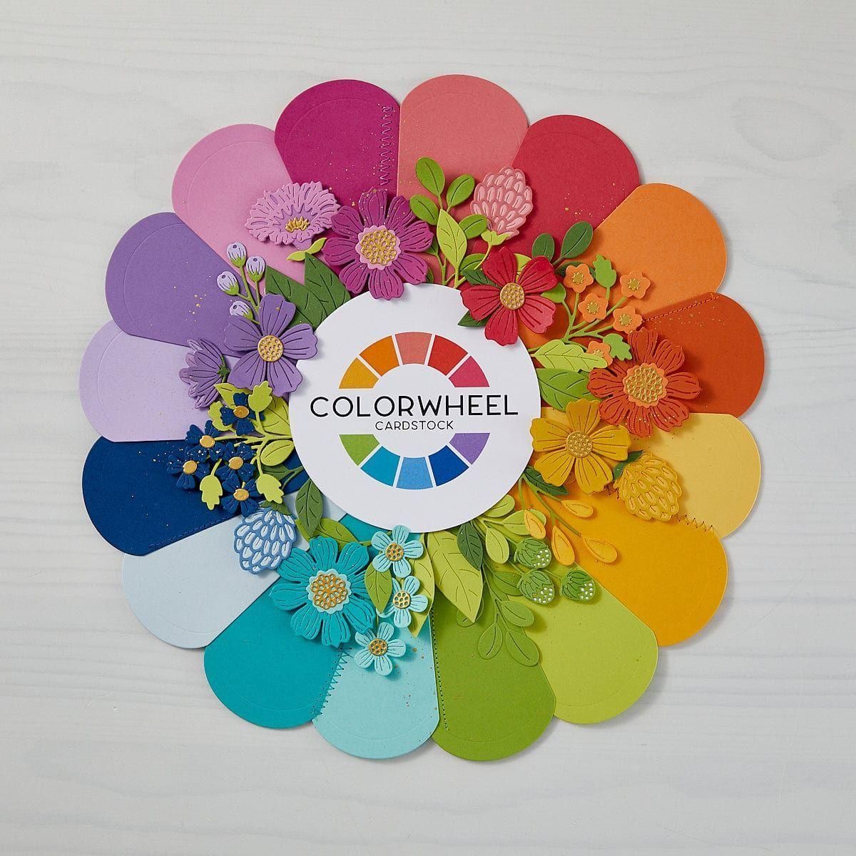 Poppy ColorWheel Cardstock 12