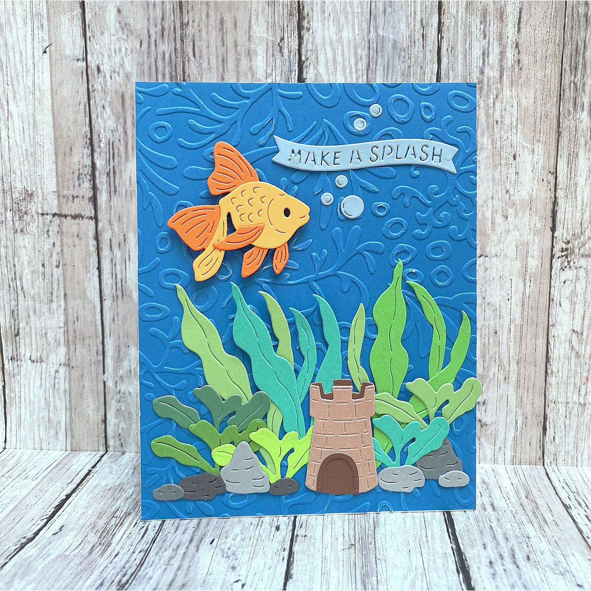 Coral Impression - Embossing Folder of the Month