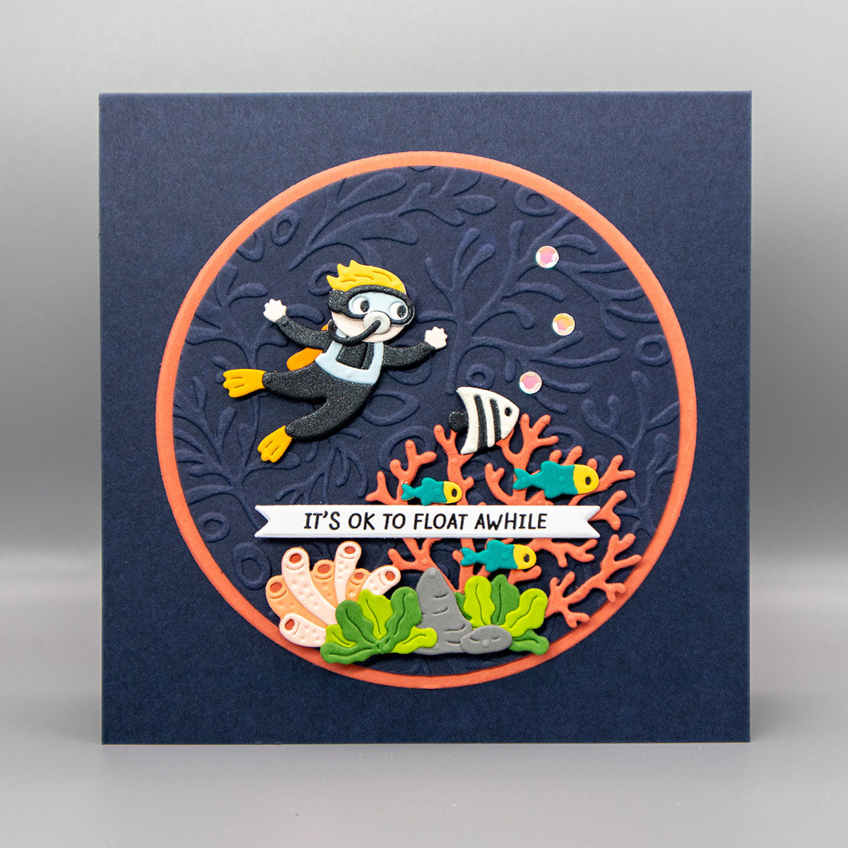 Coral Impression - Embossing Folder of the Month