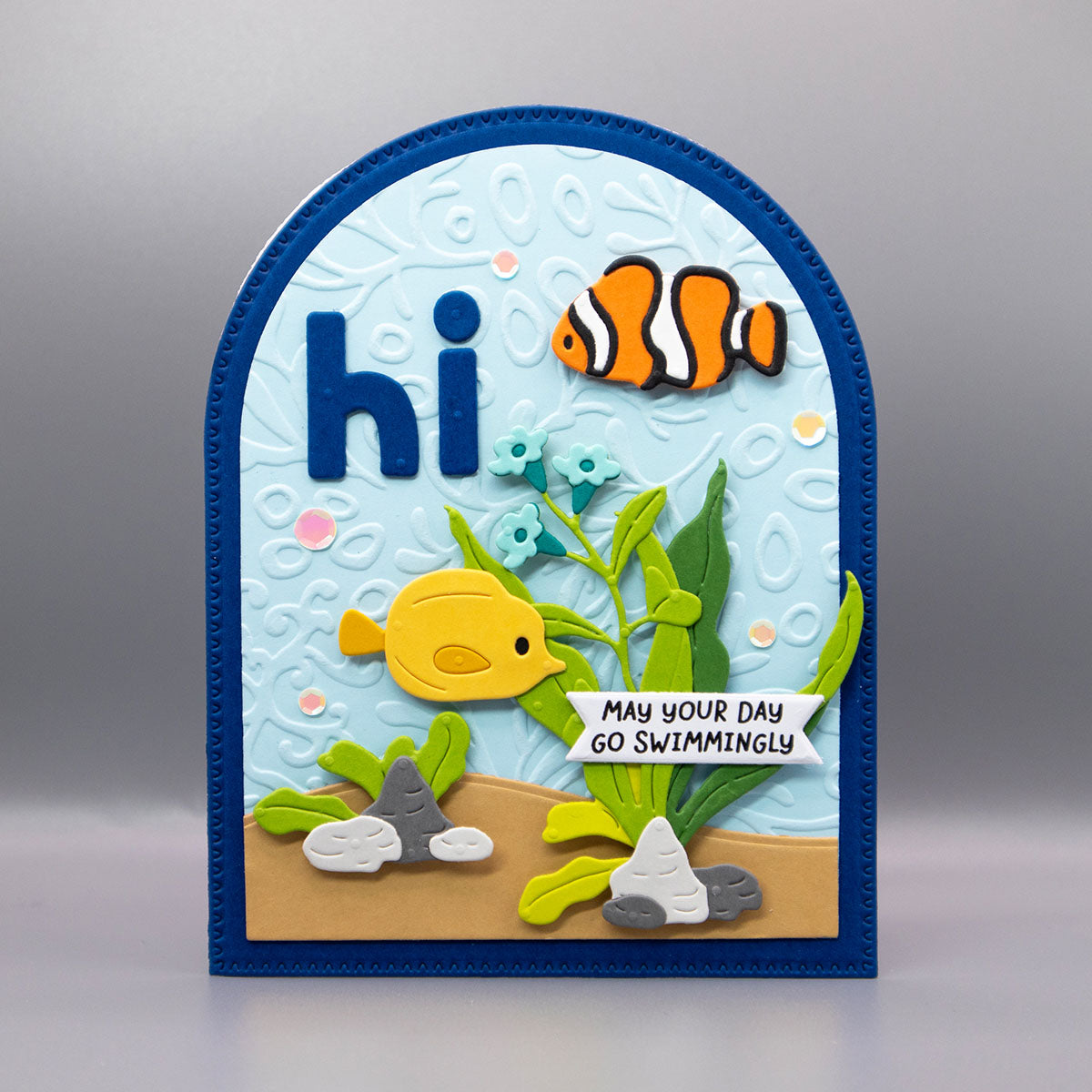 Coral Impression - Embossing Folder of the Month