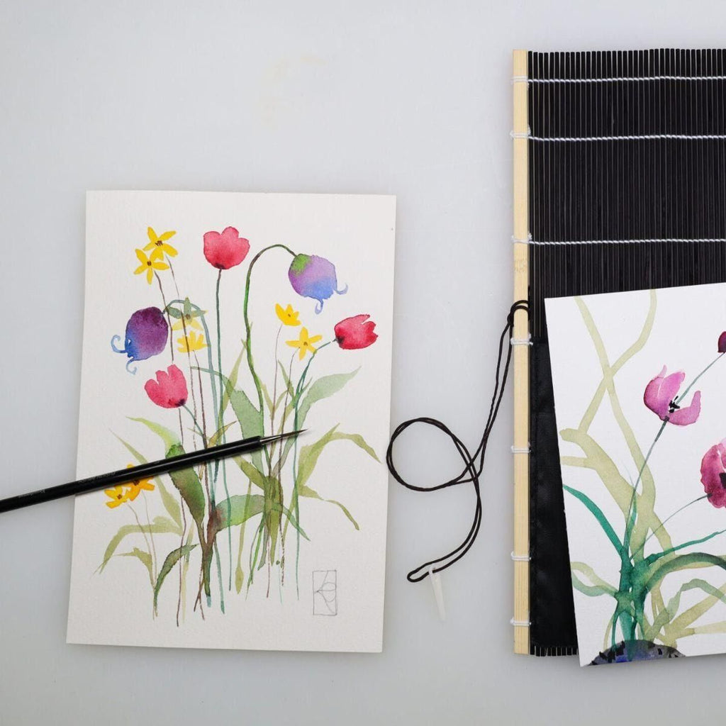 Yasutomo Fusion Brush Wrap lifestyle watercolor