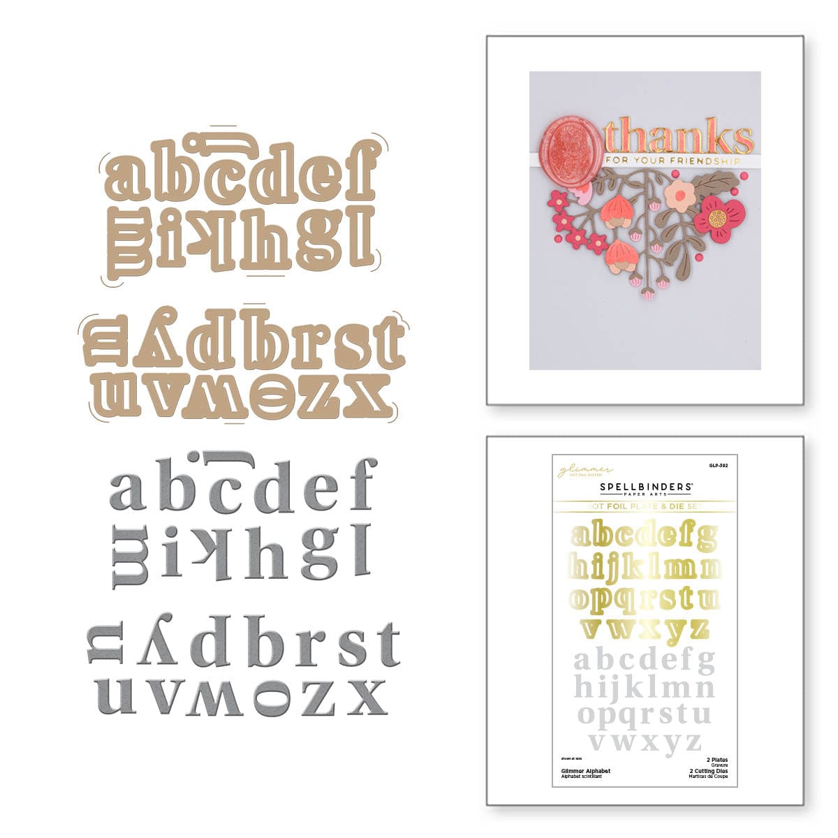 Spellbinders Glimmer Plate/Cutting Die Pack YOU CHOOSE FROM 35+ MULTI  THEMES