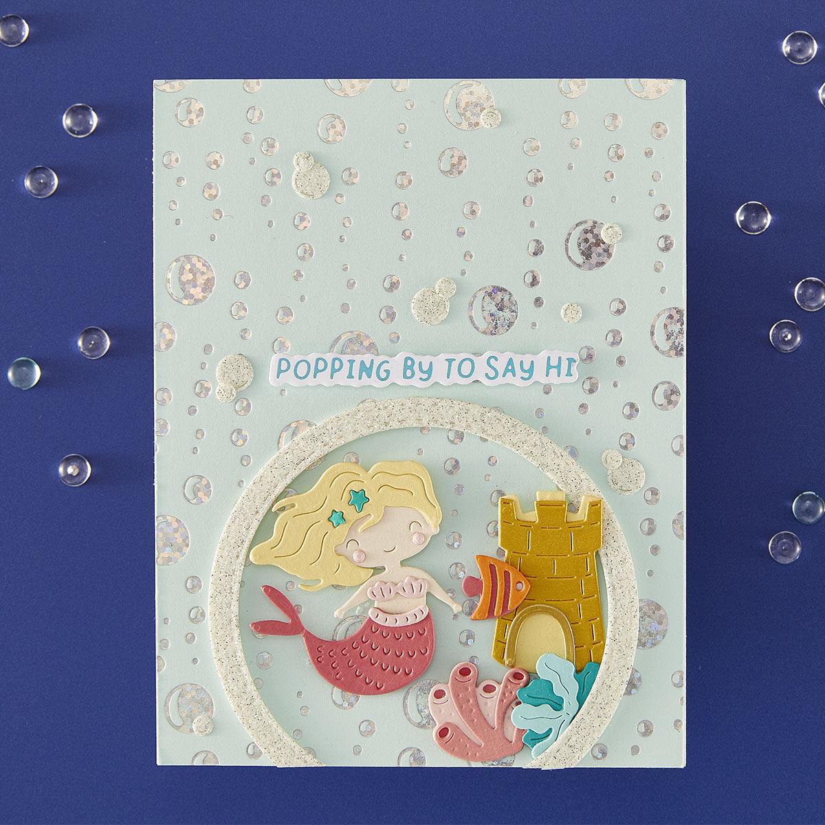 Beneath the Bubbles - Glimmer Hot Foil Kit of the Month (Plates & Die Only)