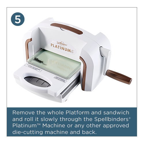 Spellbinders - New and Improved - Platinum 6 Die Cutting Machine -  Universal Plate System - Magic Mat Bundle
