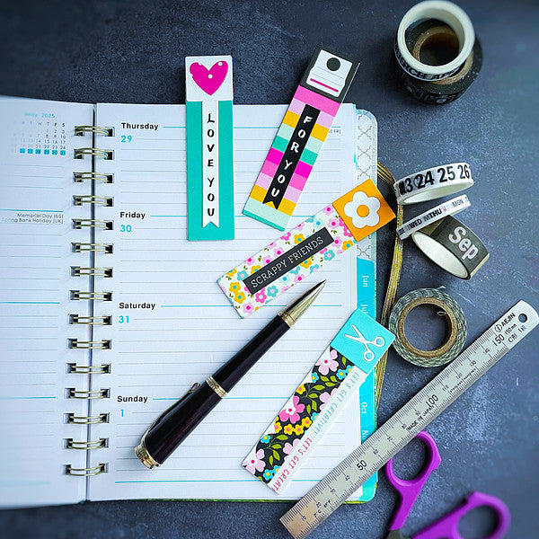 Labels & Icons Etched Dies from the Crafty Babe Collection with Simple Stories