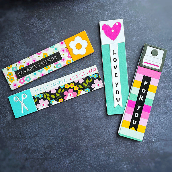 Labels & Icons Etched Dies from the Crafty Babe Collection with Simple Stories