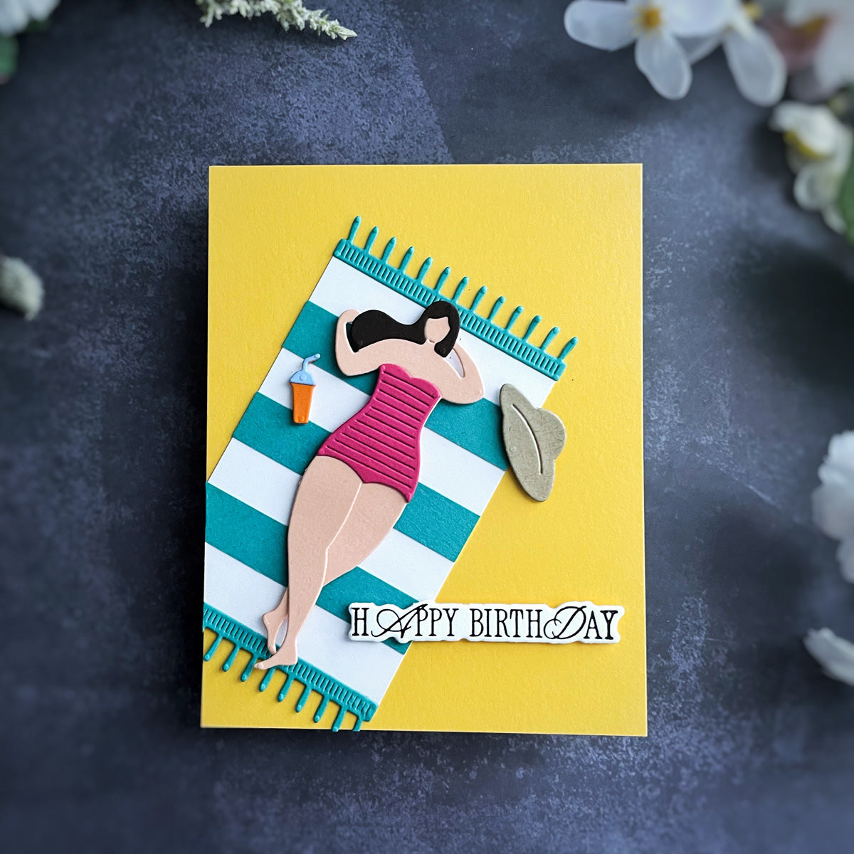 Amalfi Breeze Etched Dies