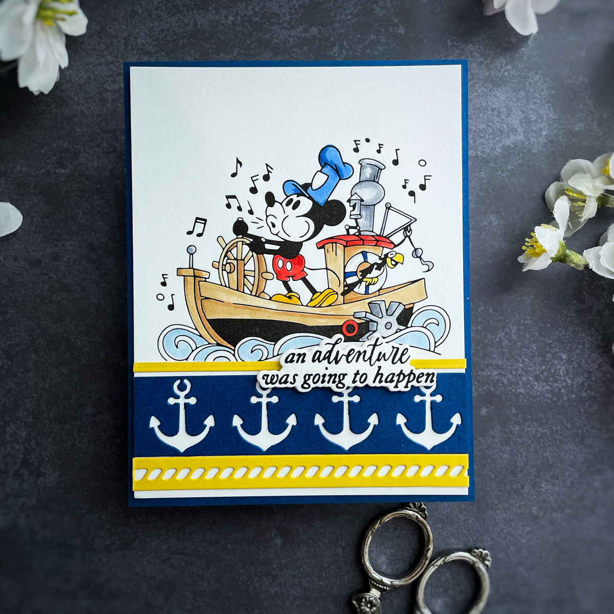 Steamboat Willie Press Plate & Die Set