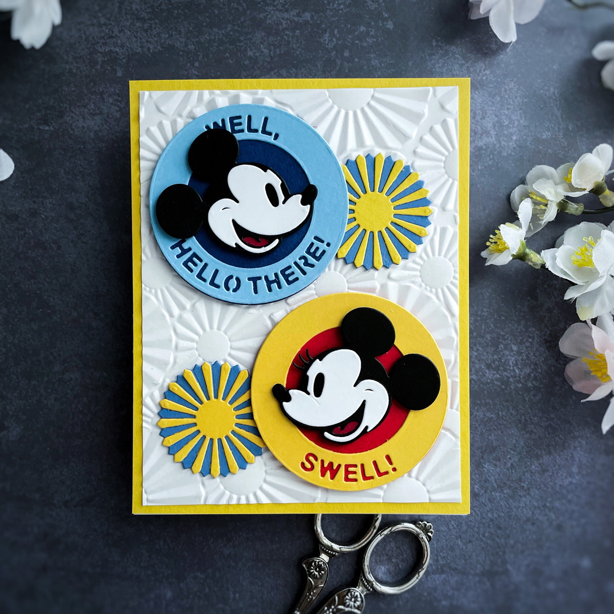 Say Cheese Classic Mouse Character Die Bundle