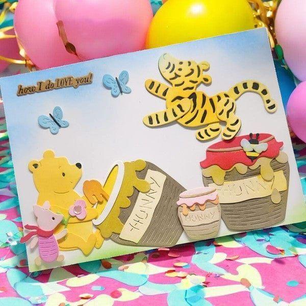 Pooh & Piglet Etched Dies in Collaboration with Simple Stories