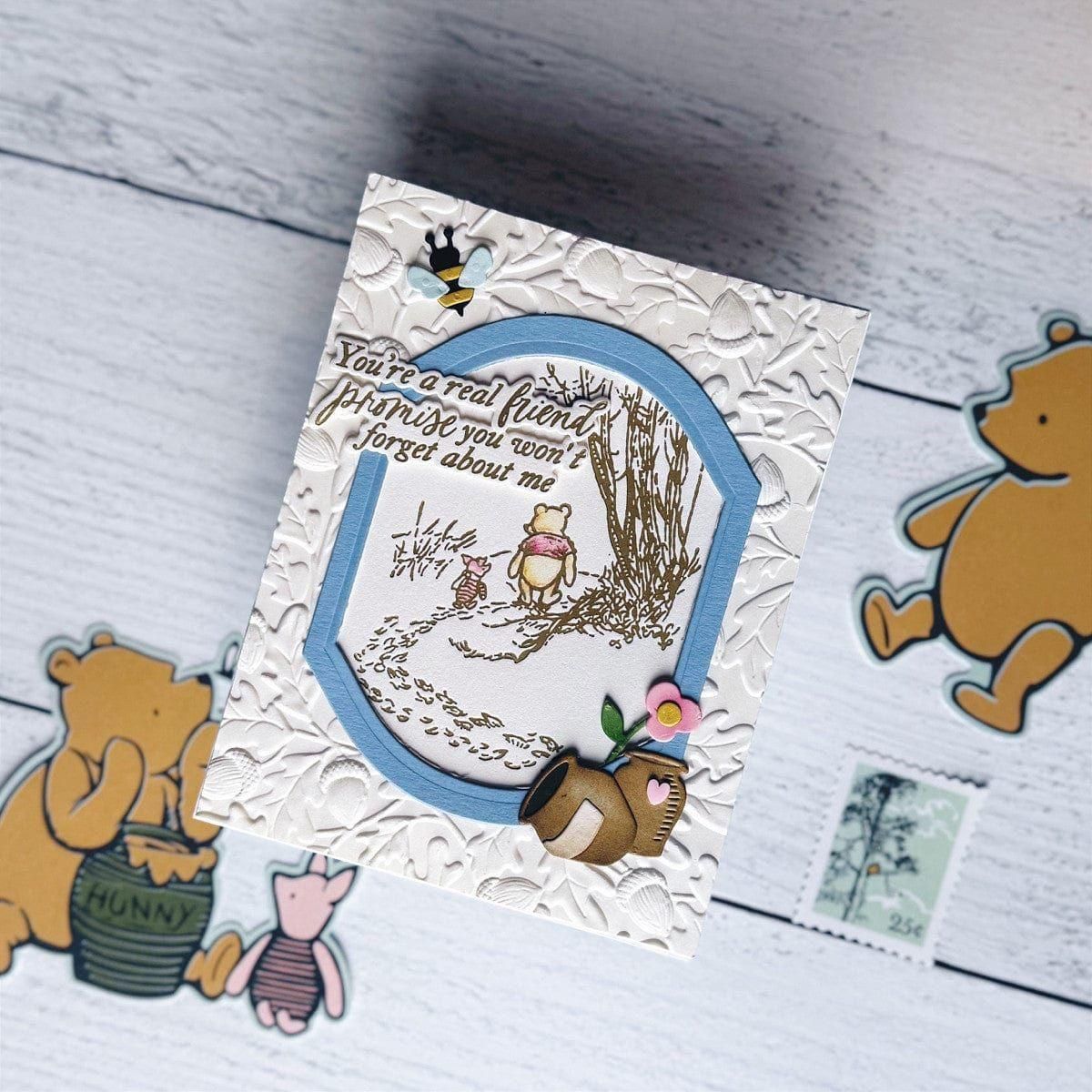 Silly Old Bear Sentiments Press Plate & Die Set in Collaboration with Simple Stories