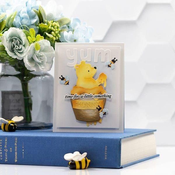 Pooh's Hunny Pot Etched Dies in Collaboration with Simple Stories