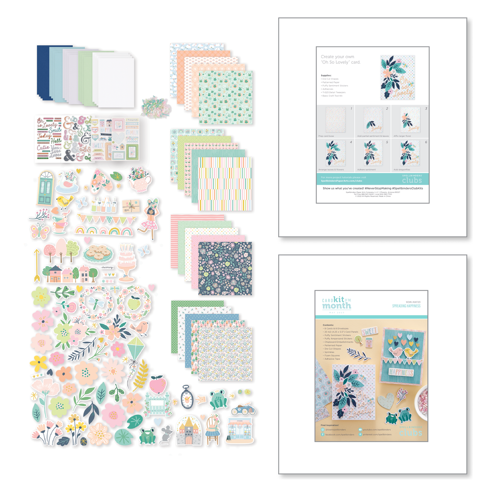 Spreading Happiness Quick & Easy Card Kit of the Month Club