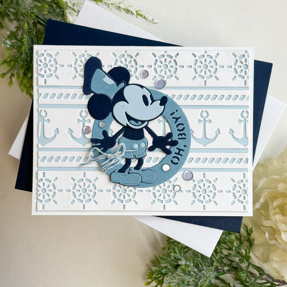 Classic Mouse Borders Etched Dies