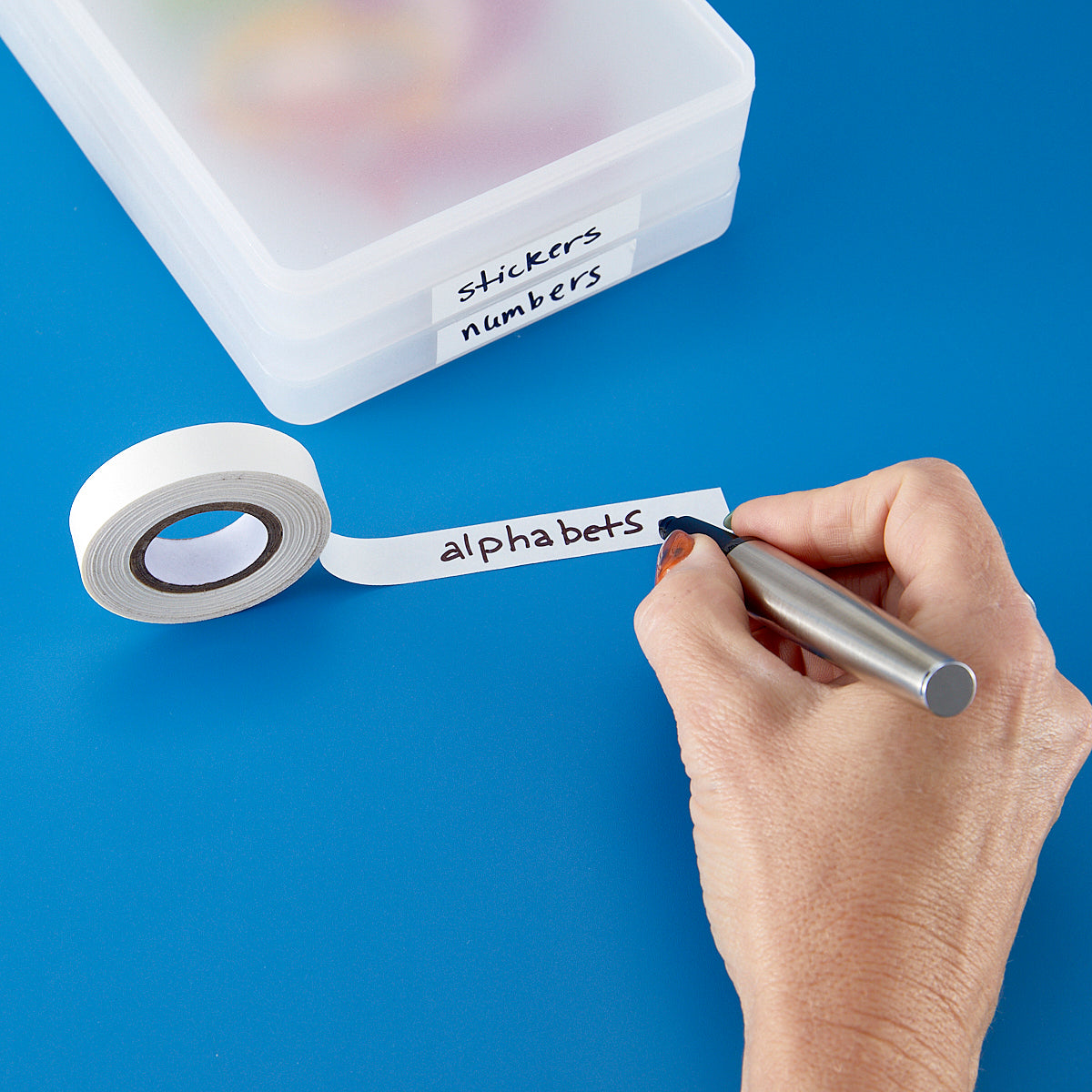 White Labeling Tape 1/2