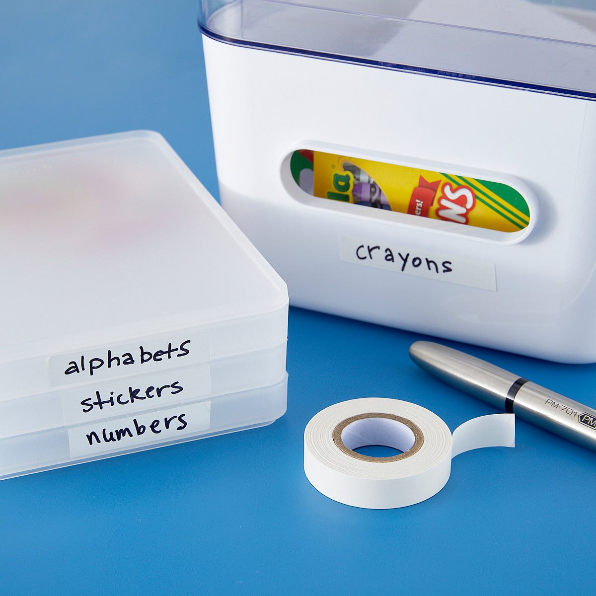 White Labeling Tape 1/2