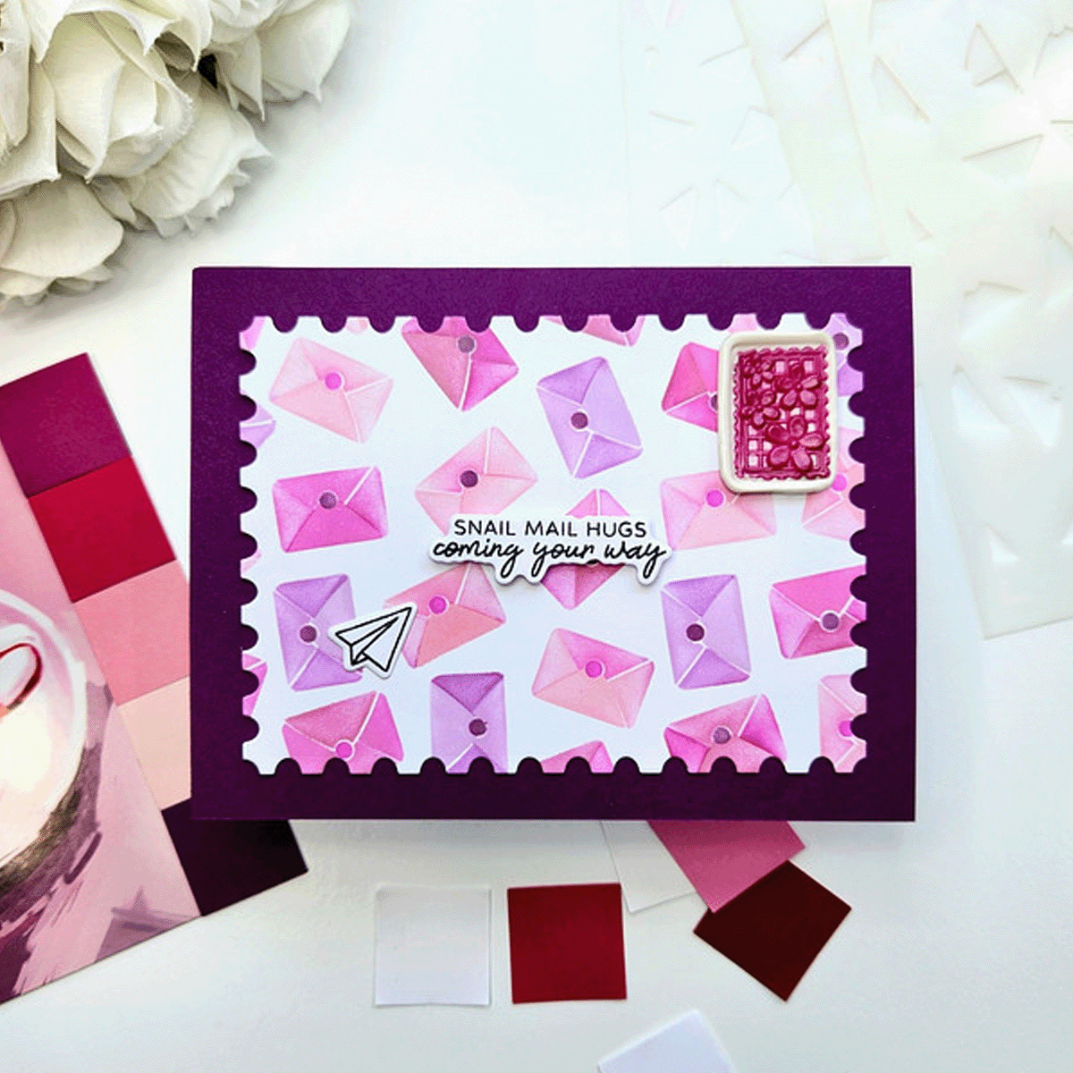 Air Mail -  Stencil of the Month