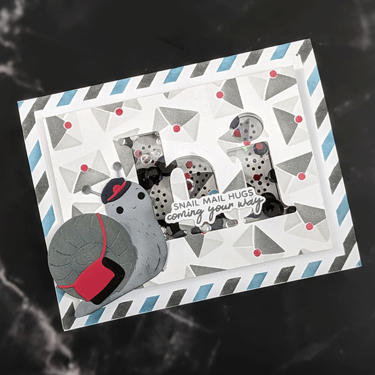 Air Mail -  Stencil of the Month