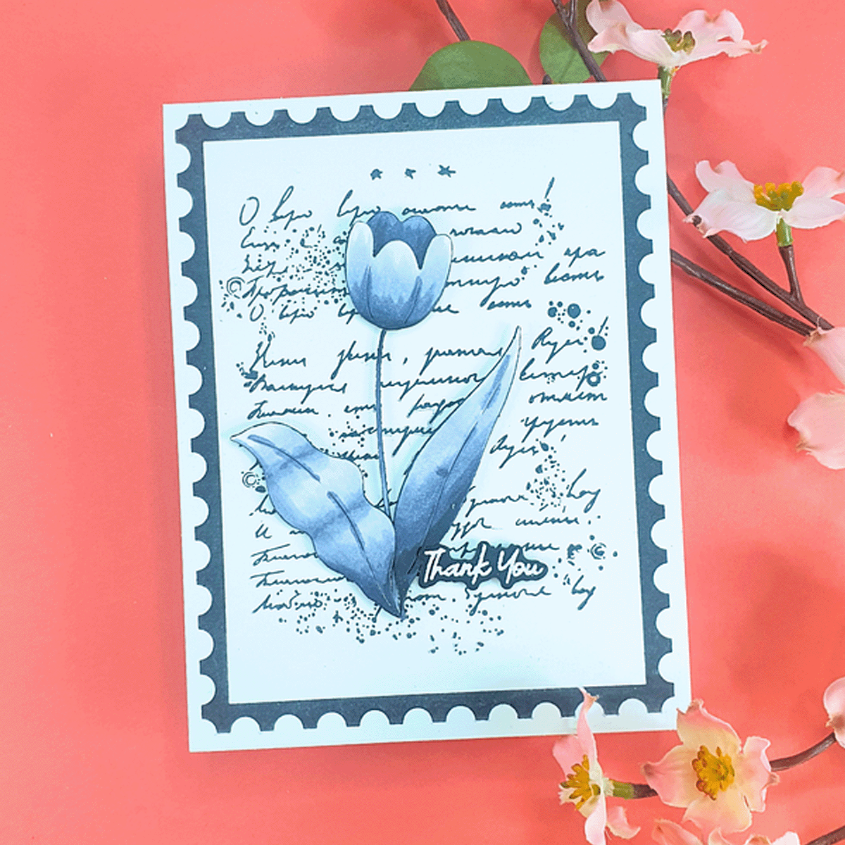 Post Edge Expression -  Press & Foil Plate of the Month