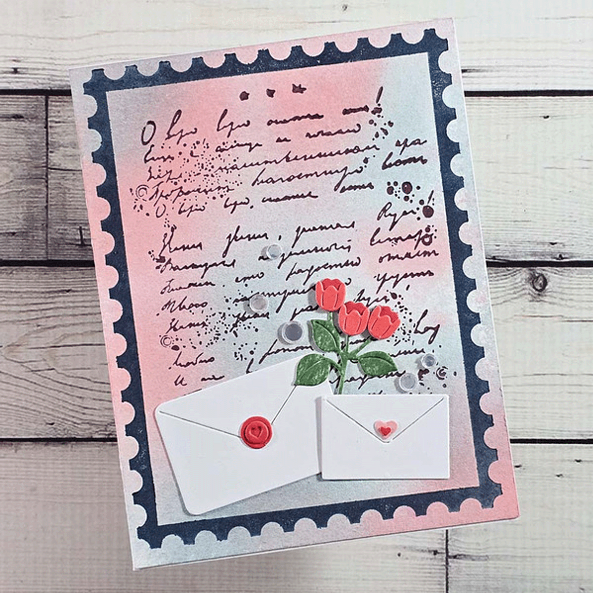 Post Edge Expression -  Press & Foil Plate of the Month