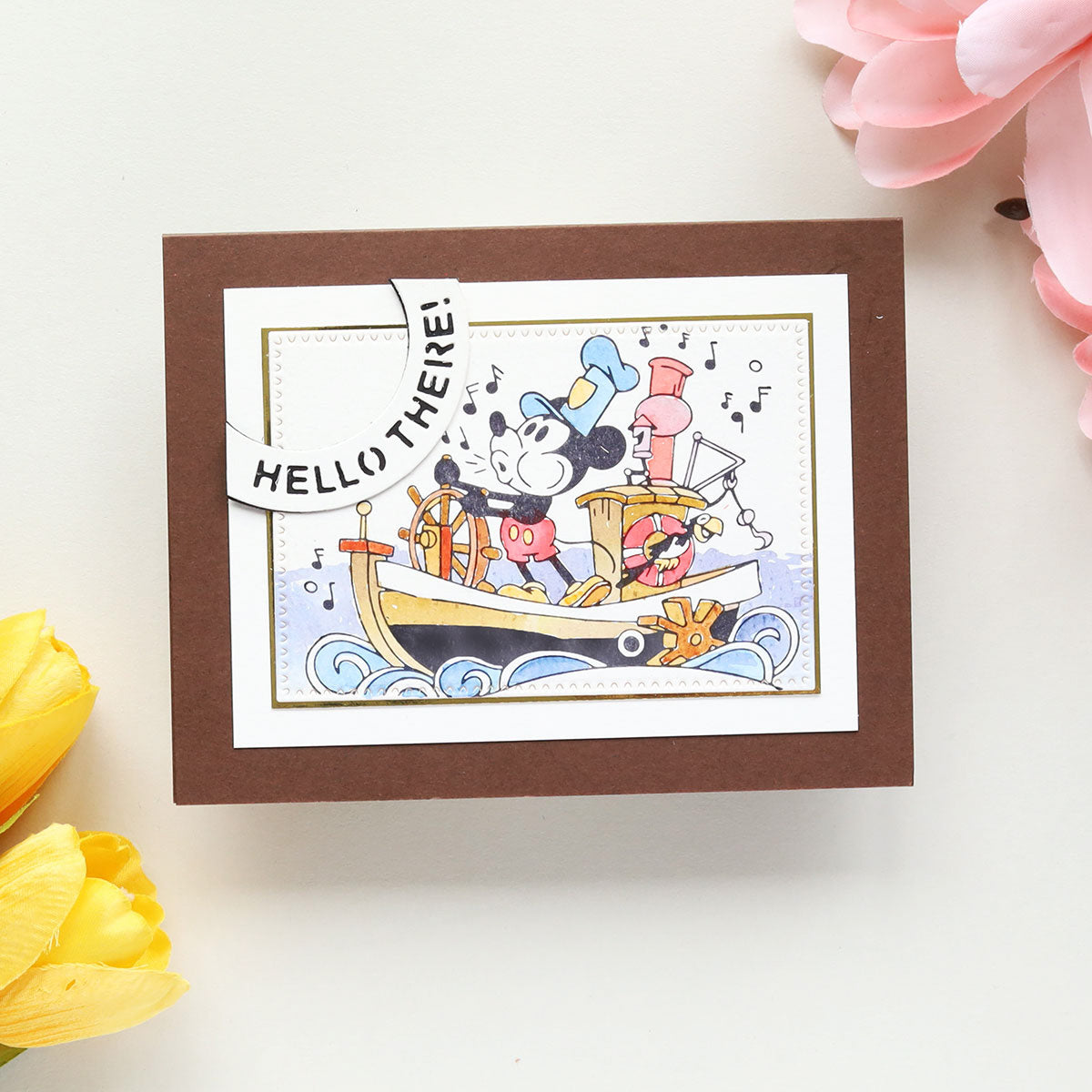 Steamboat Willie Press Plate & Die Set