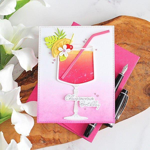 Tropical Flair Etched Dies