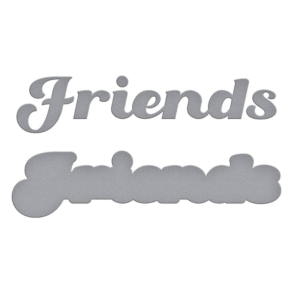 Friends Etched Dies from the Storytelling by Spellbinders Scrapbooking Collection dies