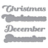 Christmas & December Etched Dies Storytelling by Spellbinders Scrapbooking Collection dies