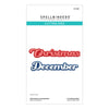 Christmas & December Etched Dies Storytelling by Spellbinders Scrapbooking Collection packaging