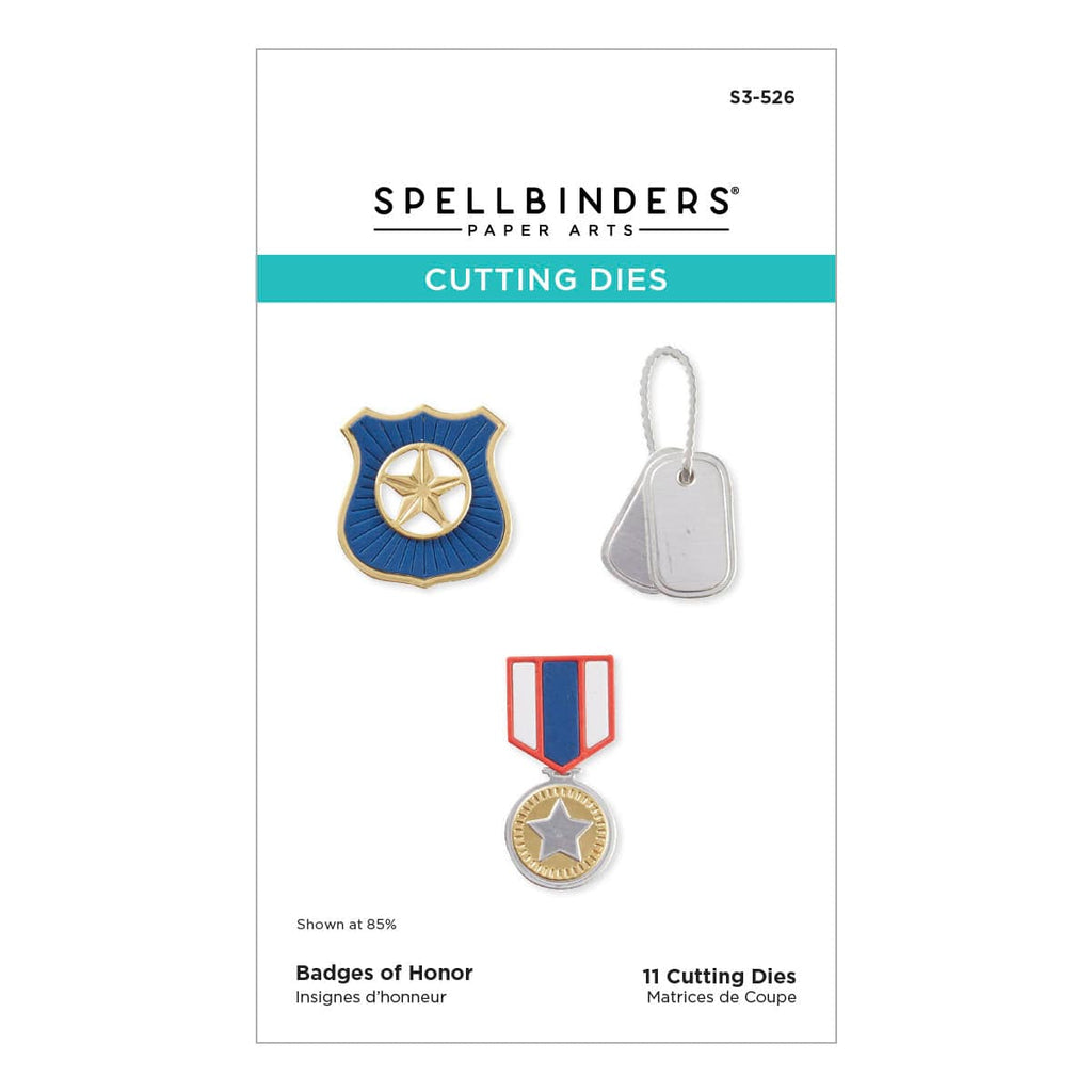 Storytelling Badges of Honor Scrapbooking Packaging