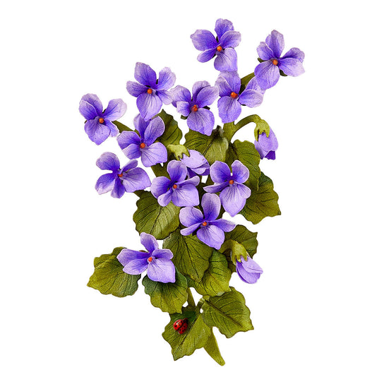 Wild Violet and Ladybugs Etched Dies Wild Violet and Ladybugs Etched Dies