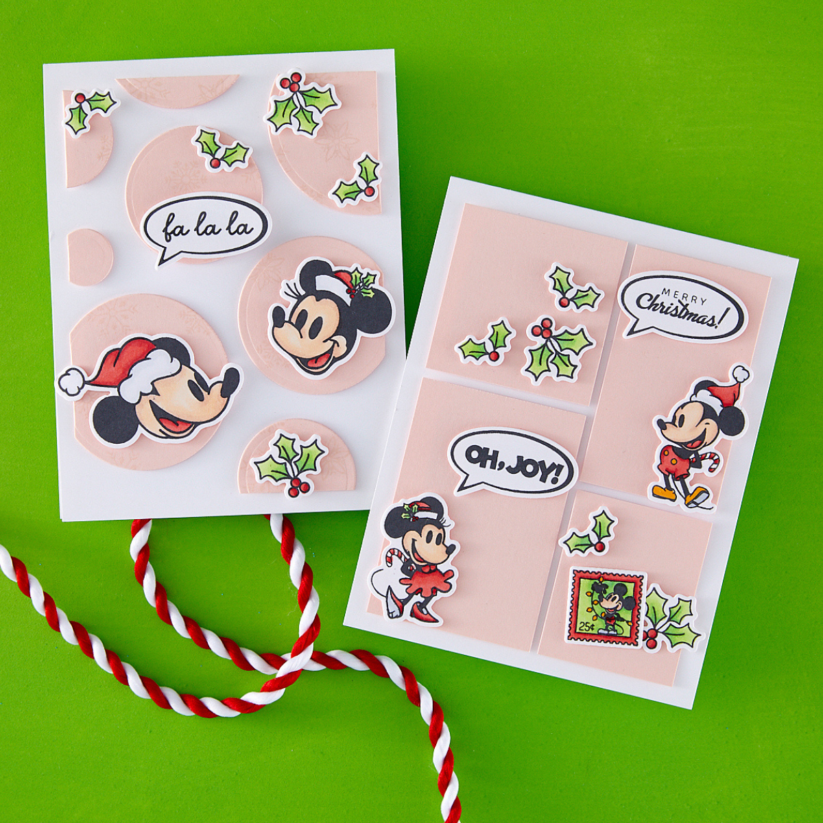 Simple Stories Say Cheese Classic Mouse Christmas Stamp Set