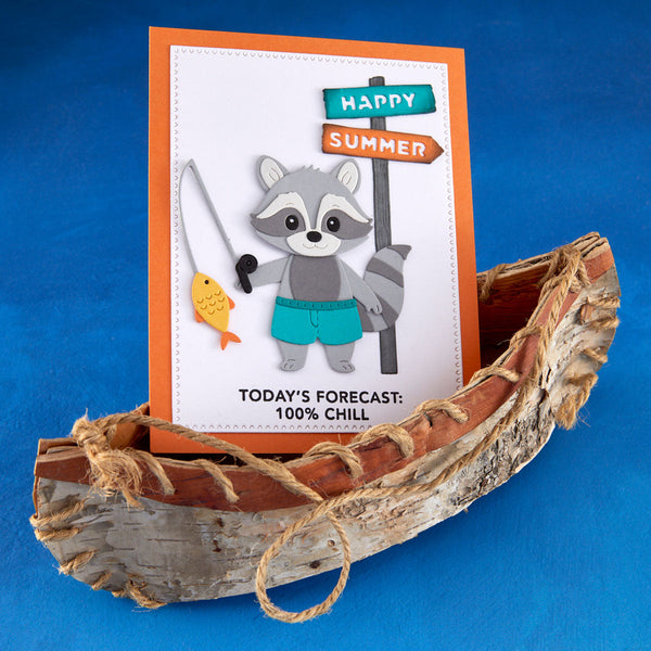 Trailside Trio Etched Dies by Allison Frazier