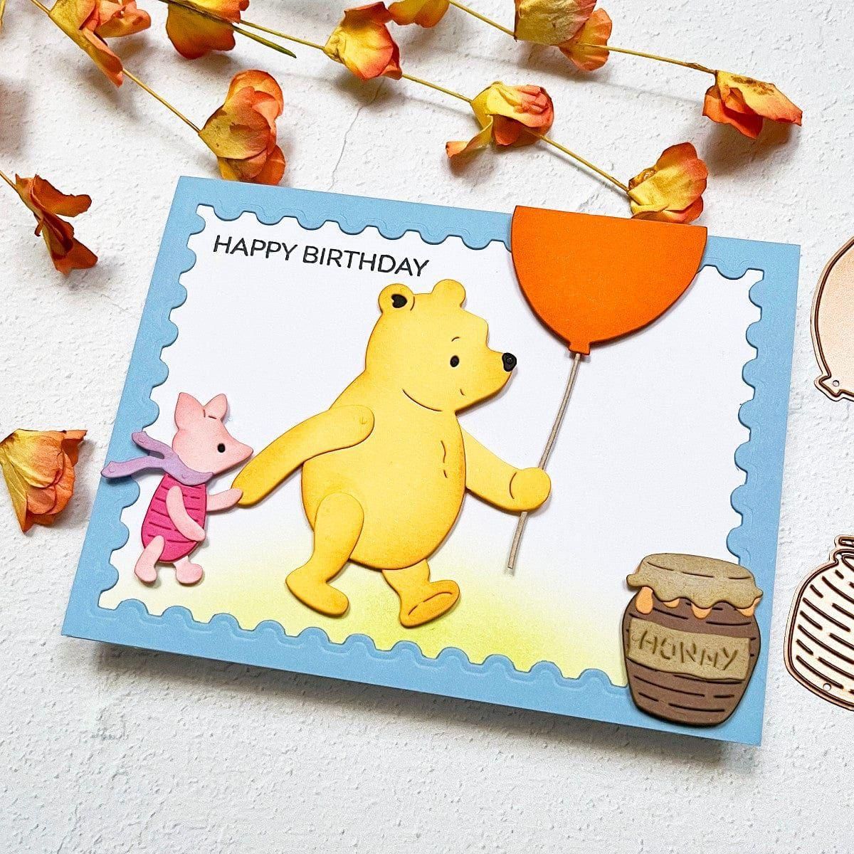 Say Cheese Classic Pooh Die Bundle in Collaboration with Simple Stories