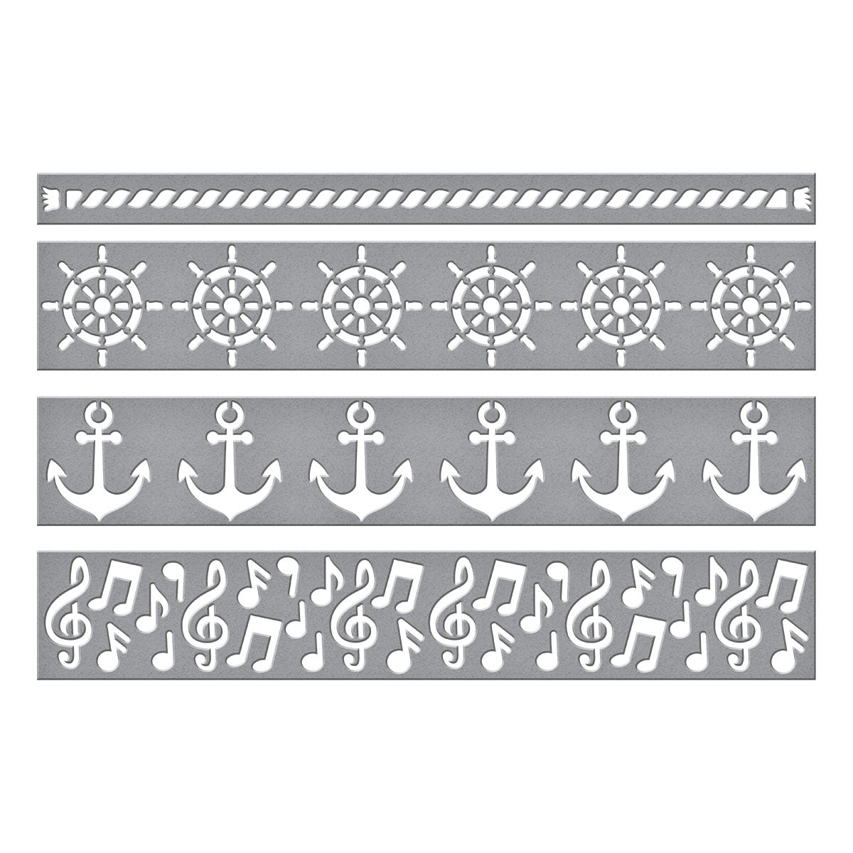 Classic Mouse Borders Etched Dies