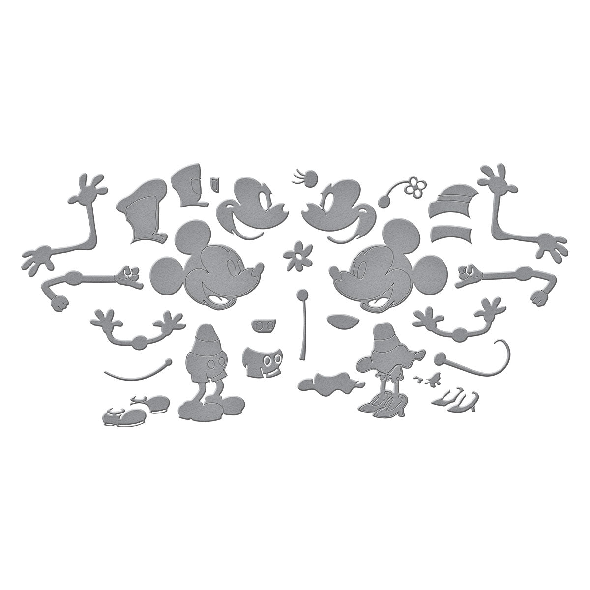 Steamboat Willie Duo Etched Dies