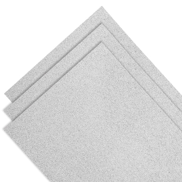 Silver Glitter Cardstock 8.5 x 11 - 10 Sheets - Spellbinders