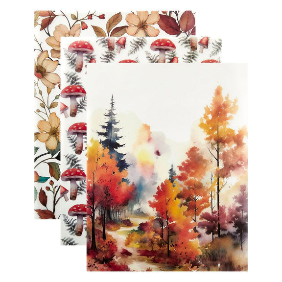 Woodland Tales Foiled Acetate & Vellum Sheets