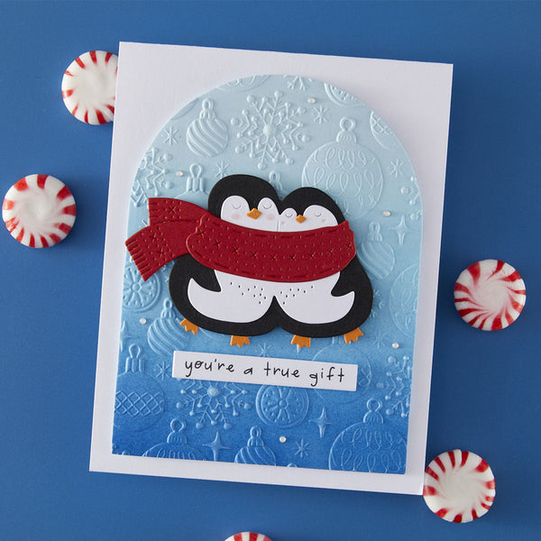 Cozy Waddles Clear Stamp & Die Set from the Merry Mischief