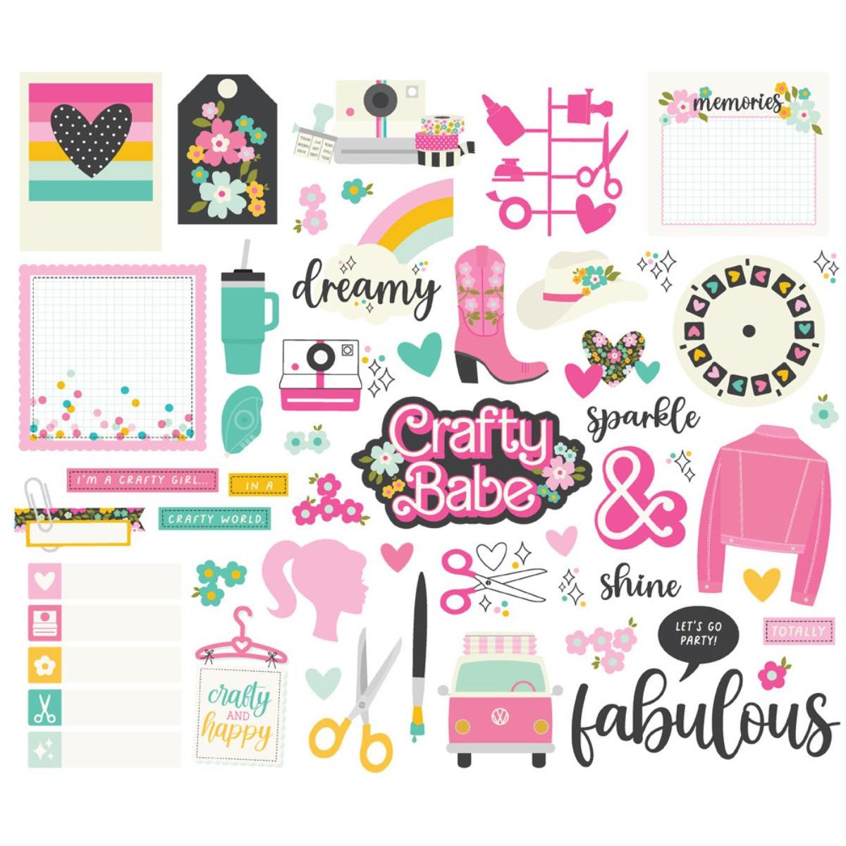 Simple Stories Crafty Babe Bits & Pieces