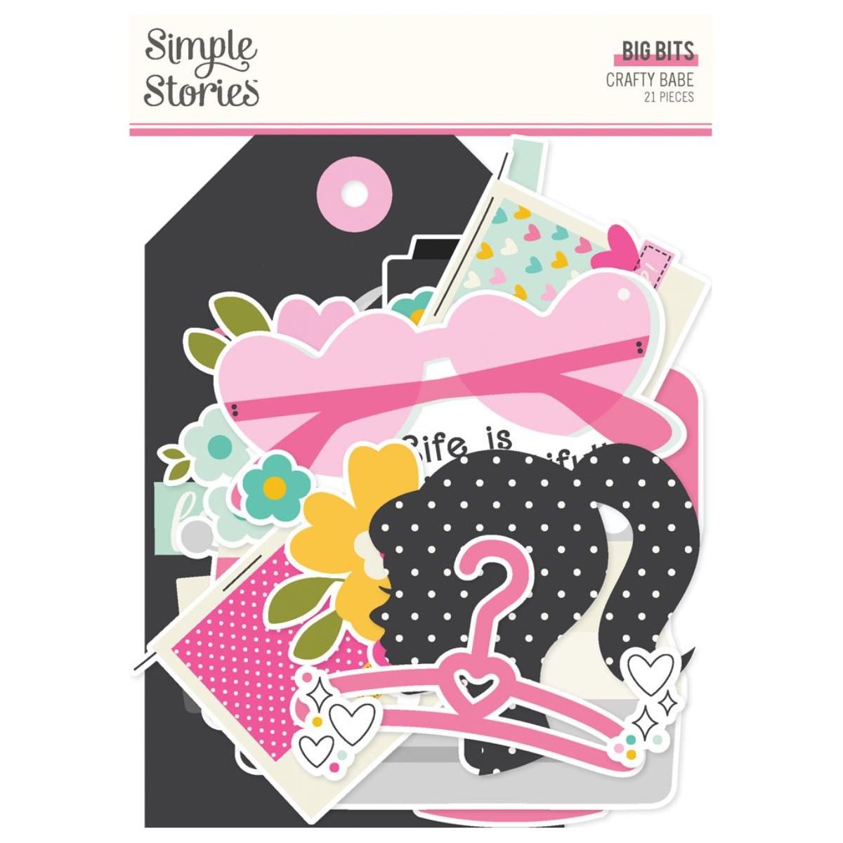 Simple Stories Crafty Babe Big Bits & Pieces