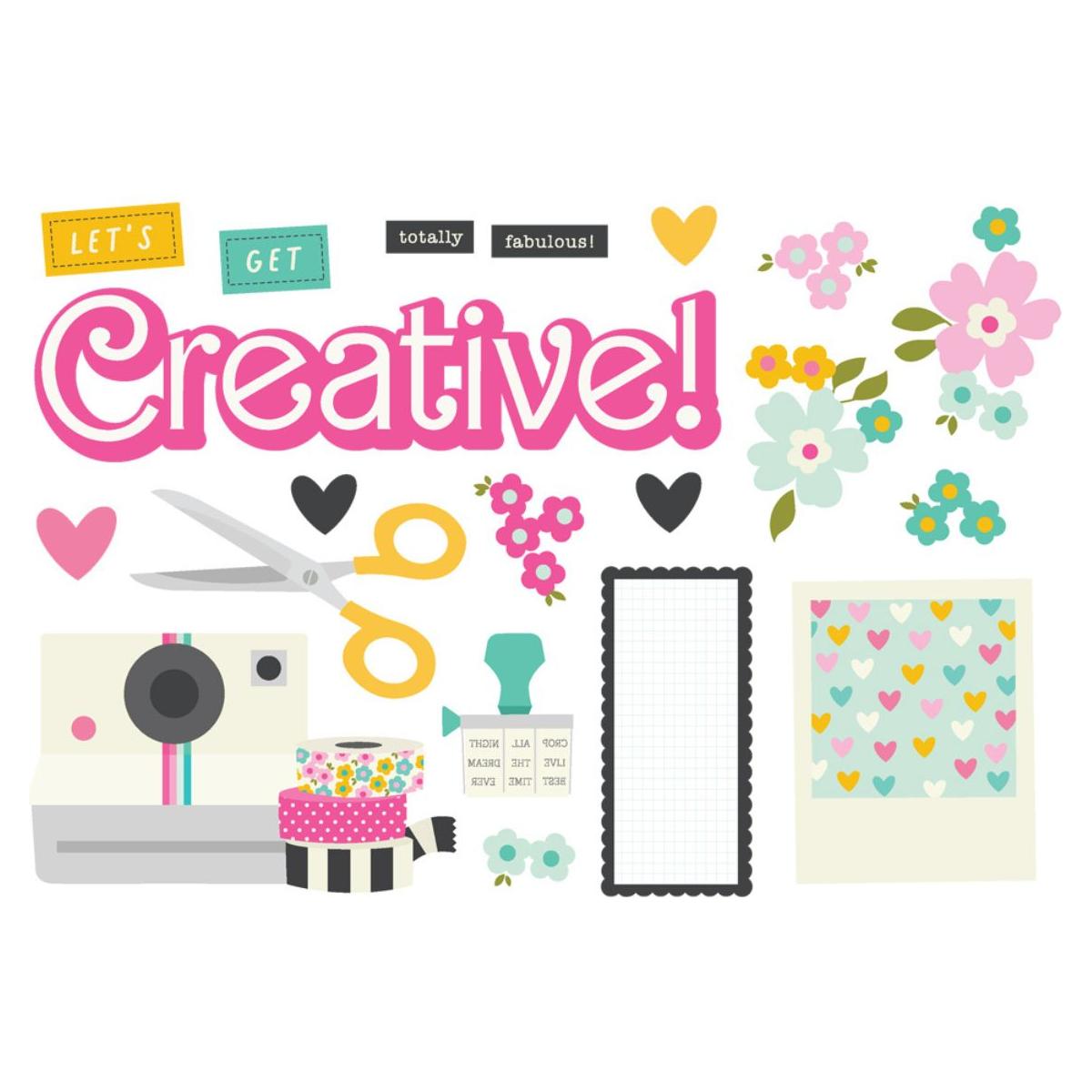 Simple Stories Crafty Babe Simple Pages Page Pieces