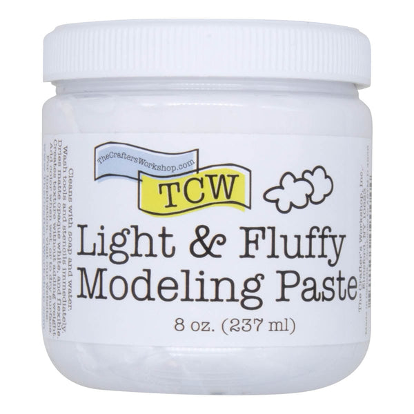 Modeling Paste Crafter's Workshop Light And Fluffy 8oz - Poly Clay Play