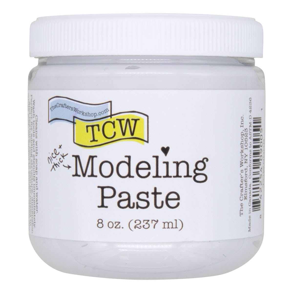 Crafter's Workshop Modeling Paste 8oz White