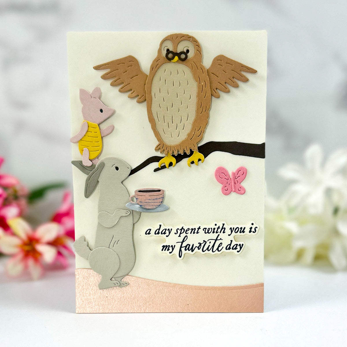 Rabbit & Owl Etched Dies by Simple Stories