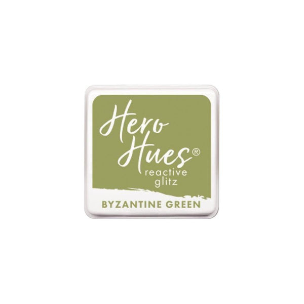 AF533 Byzantine Green Reactive Glitz Ink - Hero Arts