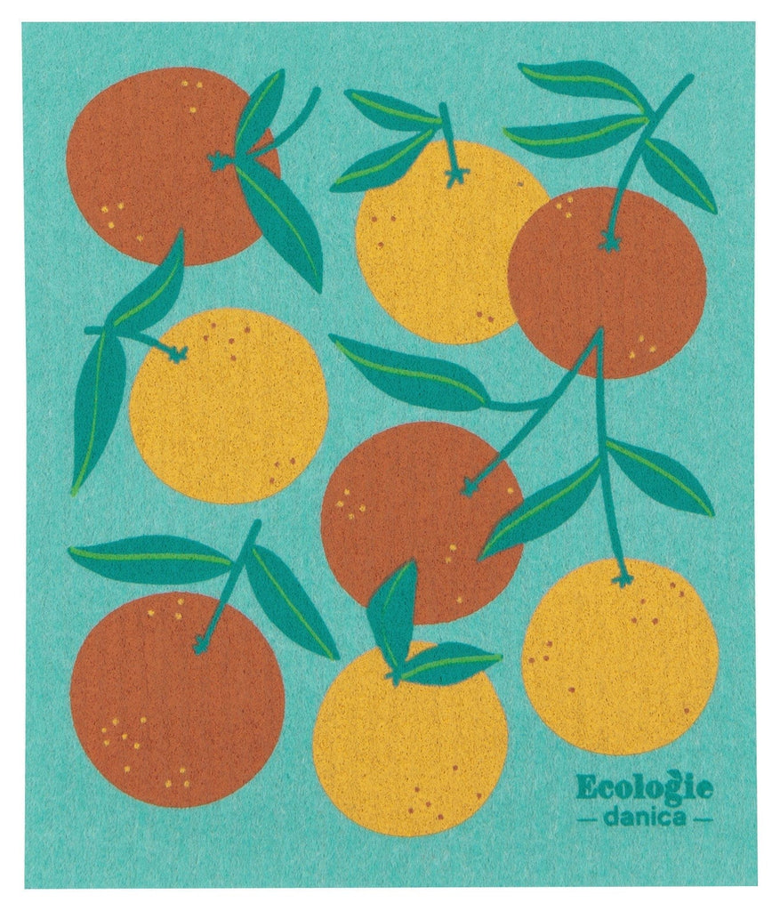 Oranges Swedish Sponge Cloth - Spellbinders Paper Arts