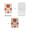 CM773 Poinsettia Pattern - Hero Arts