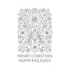 CM773 Poinsettia Pattern - Hero Arts
