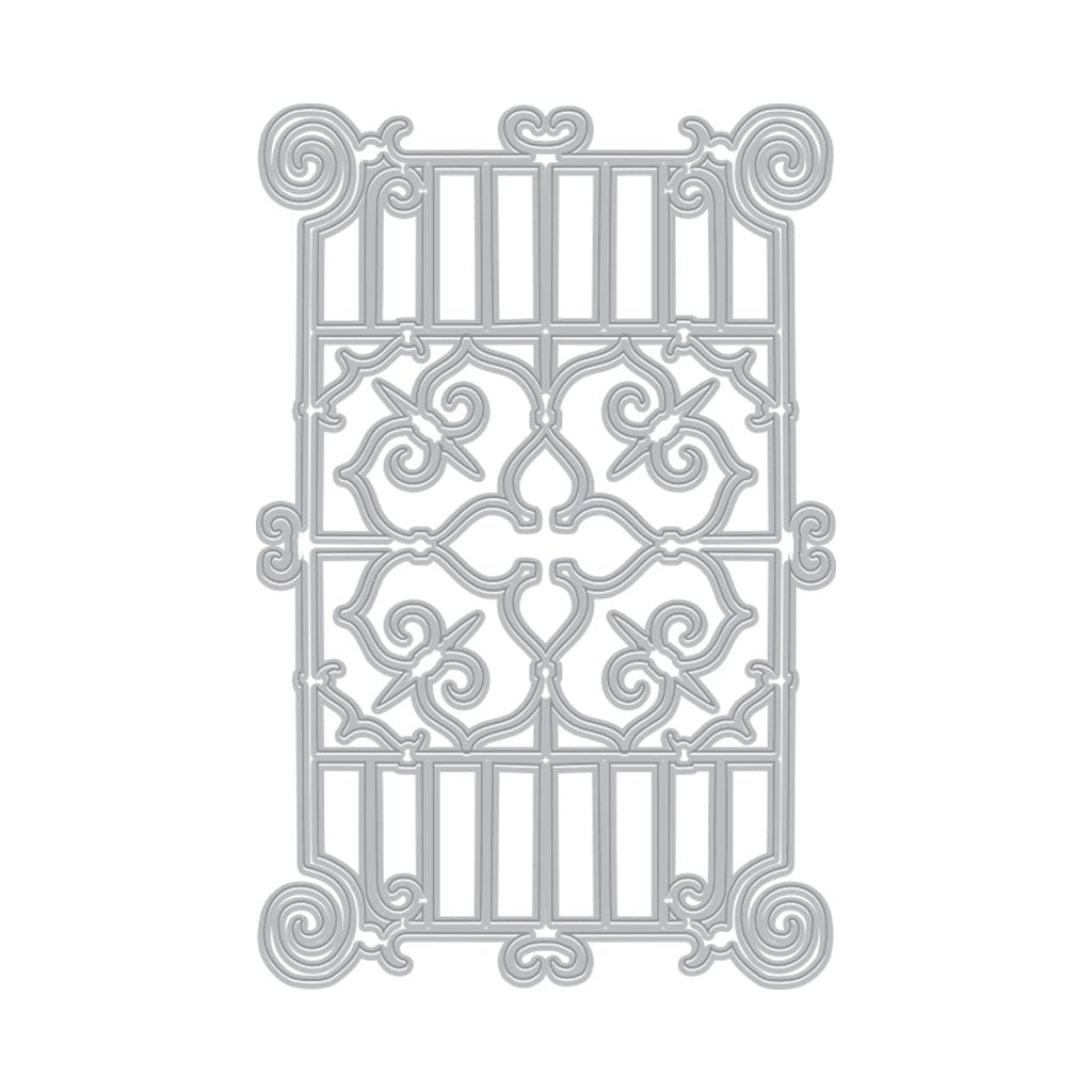 DF213 Ornate Gate Cover Plate (F) - Hero Arts